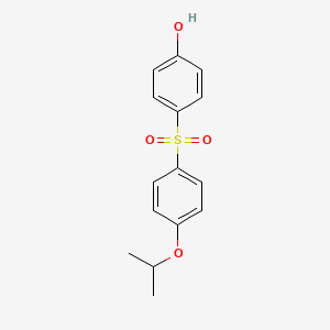 Chemical structure of 4-Hydroxyphenyl 4-isopropoxyphenylsulfone