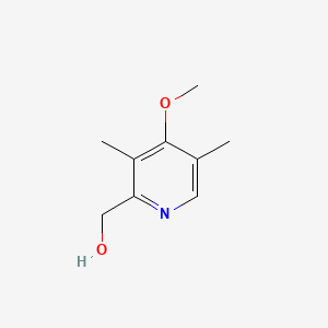 Chemical structure of 3,5-Dimethyl-2-hydroxymethyl-4-methoxy-pyridine