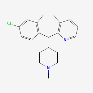 Chemical structure of N-Methyldesloratadine