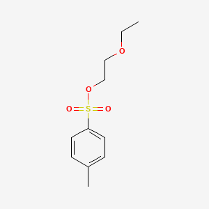 Chemical structure of 2-Ethoxyethyl 4-methylbenzene-1-sulfonate
