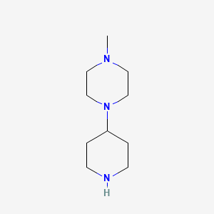 Chemical structure of 1-Methyl-4-(piperidin-4-yl)piperazine