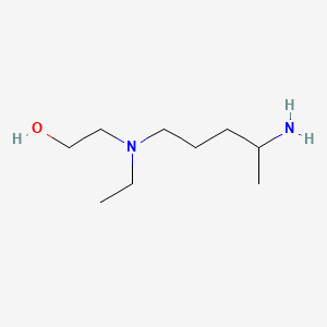 Chemical structure of 2-(4-Aminopentyl(ethyl)amino)ethanol