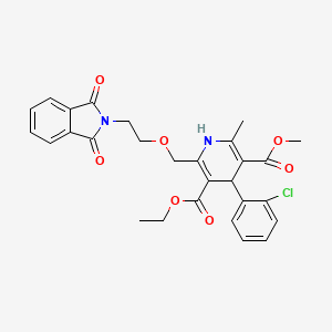 Chemical structure of Phthalimidoamlodipine