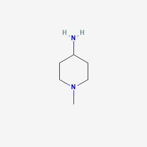 Chemical structure of 4-Amino-1-methylpiperidine