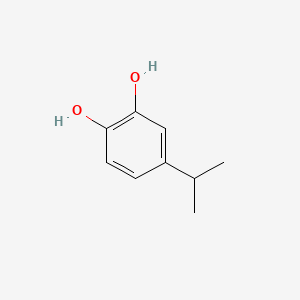 Chemical structure of 4-Isopropylcatechol