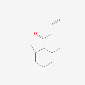 Chemical structure of alpha-Damascone