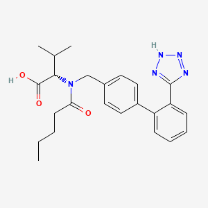 Chemical structure of Valsartan