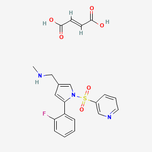 Chemical structure of Vonoprazan Fumarate