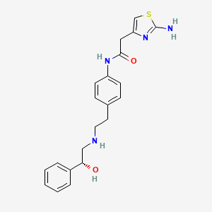 Chemical structure of Mirabegron
