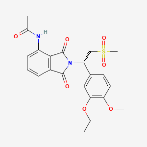 Chemical structure of Apremilast