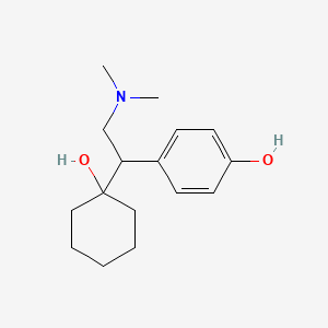 Chemical structure of Desvenlafaxine