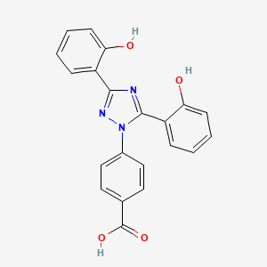Chemical structure of Deferasirox