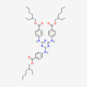 Chemical structure of Ethylhexyl triazone