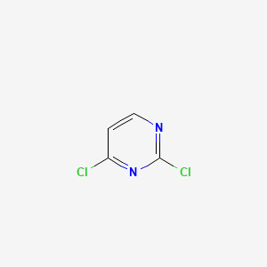 Chemical structure of 2,4-Dichloropyrimidine