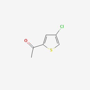 Chemical structure of 2-Acetyl-4-chlorothiophene