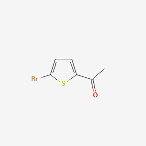 Chemical structure of 2-Acetyl-5-bromothiophene