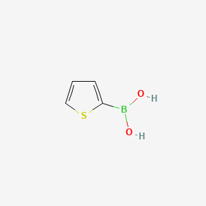 Chemical structure of 2-Thiopheneboronic acid