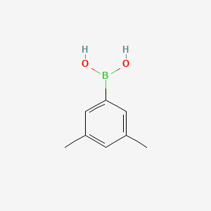 Chemical structure of 3,5-Dimethylphenylboronic acid