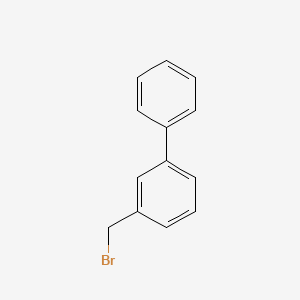 Chemical structure of 3-(Bromomethyl)biphenyl