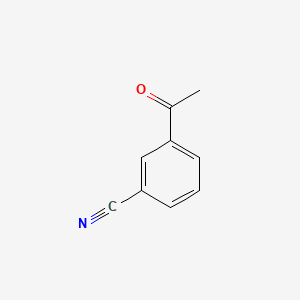 Chemical structure of 3-Acetylbenzonitrile
