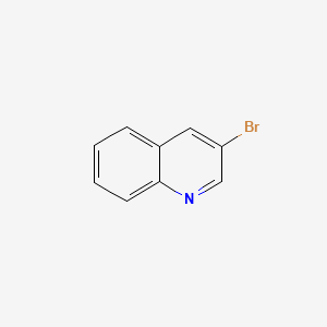 Chemical structure of 3-Bromoquinoline