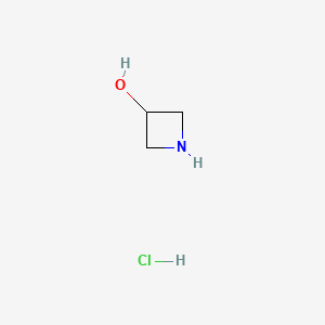 Chemical structure of 3-Hydroxyazetidine hydrochloride
