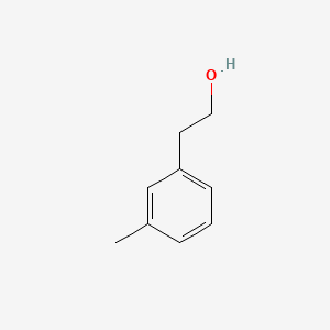 Chemical structure of 3-Methylbenzeneethanol
