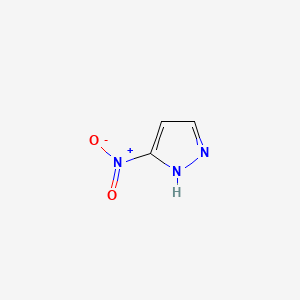 Chemical structure of 3-Nitropyrazole