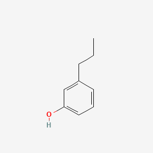Chemical structure of 3-Propylphenol