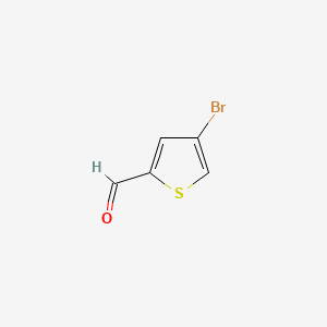 Chemical structure of 4-Bromothiophene-2-carbaldehyde