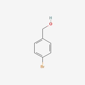 Chemical structure of 4-Bromobenzyl alcohol
