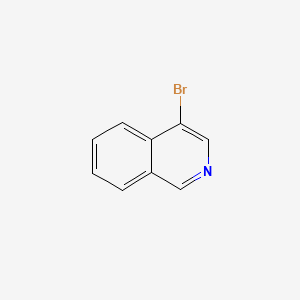 Chemical structure of 4-Bromoisoquinoline