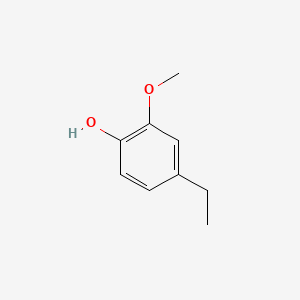 Chemical structure of 4-Ethylguaiacol