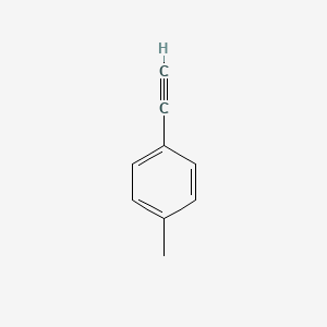 Chemical structure of p-Ethynyltoluene