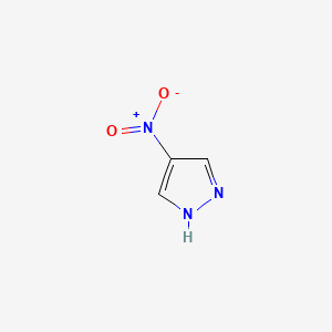 Chemical structure of 4-nitro-1H-pyrazole
