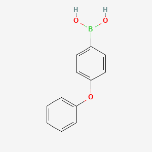 Chemical structure of 4-Phenoxyphenylboronic acid