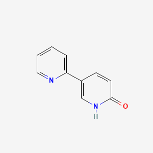 Chemical structure of 5-(Pyridin-2-yl)-2(1H)-pyridone