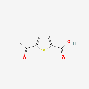 Chemical structure of 5-Acetylthiophene-2-carboxylic acid