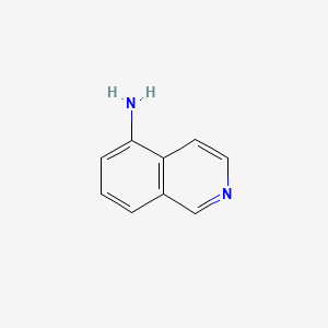 Chemical structure of 5-Aminoisoquinoline