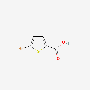 Chemical structure of 5-Bromothiophene-2-carboxylic acid