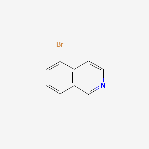 Chemical structure of 5-Bromoisoquinoline