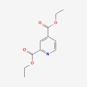 Chemical structure of Diethyl 2,4-pyridinedicarboxylate