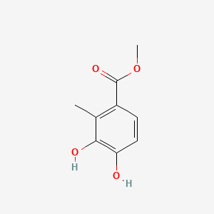 Chemical structure of Methyl 3,4-Dihydroxy-2-methylbenzoate