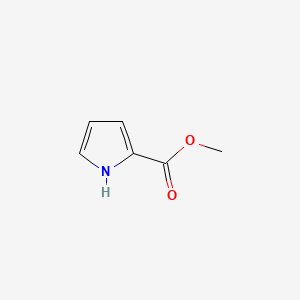 Chemical structure of Methyl pyrrole-2-carboxylate