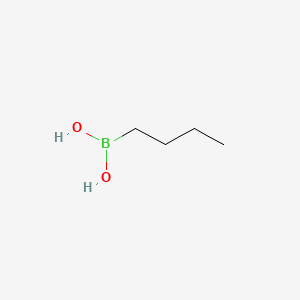 Chemical structure of Butylboronic Acid