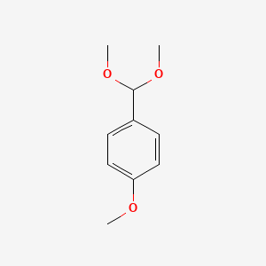 Chemical structure of p-(Dimethoxymethyl)anisole