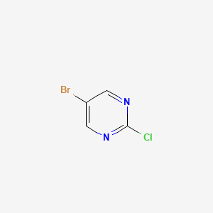 Chemical structure of 5-Bromo-2-chloropyrimidine