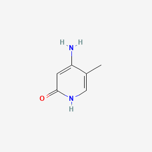Chemical structure of 4-Amino-5-methylpyridin-2(1H)-one
