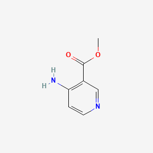 Chemical structure of Methyl 4-aminopyridine-3-carboxylate