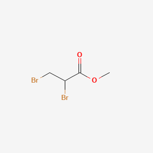 Chemical structure of Methyl 2,3-dibromopropionate